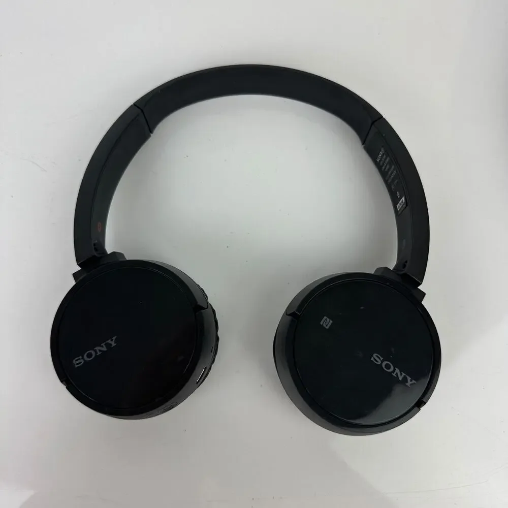 Sony MDR-ZX220BT Wireless Stereo Headset Bluetooth Headphones Black w/ Case